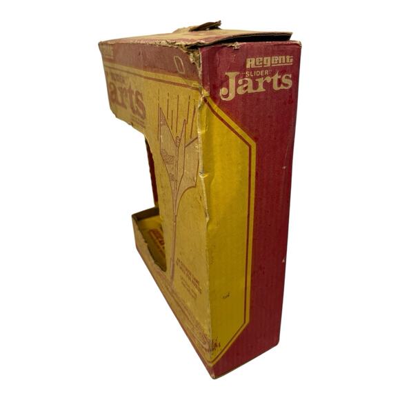 BOX ONLY READ Vintage Regent Jarts Lawn Dart Game Box Only AS IS - Picture 2 of 7